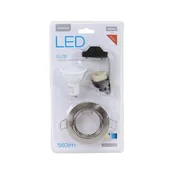 Omega OMEGA OKROGLO NIKLJEVO DRŽALO ZA REFLEKTOR Z LED GU10 7W 6000K 175-265V [43493]