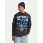 DC Shoes Jopa Skull Shock Crew EDYSF03251 Siva Regular Fit
