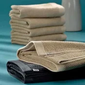 Kela Brisača za goste KL-23941 Lavinia black 30,0x50,0cm