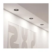 Eglo 902265 -KOMPLET 3x LED vgradna stropna točkovna svetilka BARRANCO LED/4,8W/230V črna