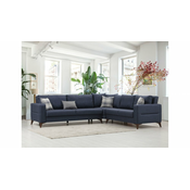 ATELIER DEL SOFA Ugaona garnitura Kristal 3+Corner+2 Anthracite