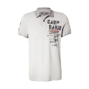 CAMP DAVID Majica siva/svetlo siva/oliva/rdeča