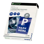 Žepki za plastificiranje leitz a4 250mic s smernimi puščicami 1/100 74840000