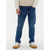 Calvin Klein Jeans Jeans hlače Dad IB0IB02540 D Modra Loose Fit