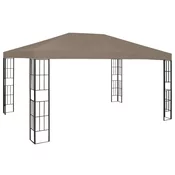 Sjenica 4 x 3 m smede-siva
