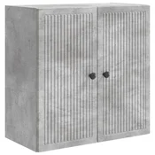 Vidaxl omara za steno Betonsko siva 59 x 31 x 60 cm Inženirski les