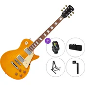 PSD Guitars LSP-100 SET 2 Yellow Električna kitara