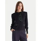 Luisa Spagnoli Pulover Maluma 100211 Mornarsko modra Regular Fit