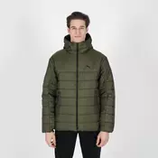 Puma Muška jakna Ess hooded padded jacket, Zelena