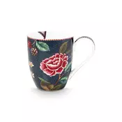 Komplet skodelic Pip Studio Flower Blues Blue 450 ml 6-pack