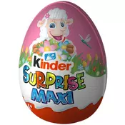 Kinder Presenečenje Maxi za deklice - 100 g