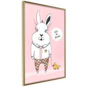 Poster - Friendly Bunny 30x45