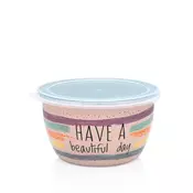 Metalac posuda za cuvanje hrane HAVE A BEAUTIFUL DAY 14cm/1,1lit