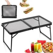 shumee Zložljiva kamping miza, raztegljiva kamping miza, vrtna miza, 70x40x31,5