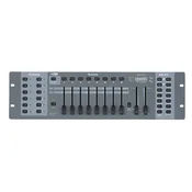 Showtec SM-8/2 DMX kontroler - DAP