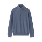 Celio Celim pulover z zadrgo ovratnika