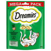 Dreamies mačji priboljšek mega pakiranje 180 g - Varčno pakiranje: okus mačje mete (3 x 180 g)