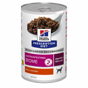 Hills Prescription Diet Gastrointestinal Biome s piletinom - 24 x 370 g