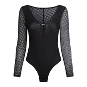 Karl Lagerfeld Bodi majica Autograph črna