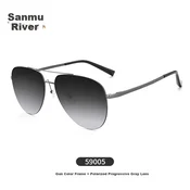 Sanmuchuan Unisex naocare za sunce, Siva