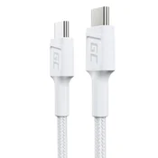 Green Cell Zeleno celico GC PowerStream USB kabel USB 3.2 Gen 1 (3.1 Gen 1) 0.3 m USB C bel, hitro polnjenje, pletena zaščita