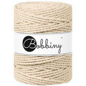 Bobbiny 3PLY Macrame Rope 5 mm 100 m Warm Beige Vrvica