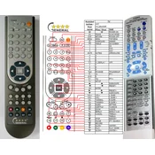 General JVC RM-STHS66R - compatible General-branded remote control