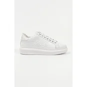 Superge Karl Lagerfeld KAPRI MENS moške, bela barva, KL52548F