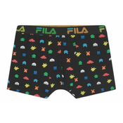 Bokserice Fila Underwear Boy Boxer 1P - black