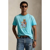 Polo Ralph Lauren Majica 710B16613001 Modra Regular Fit