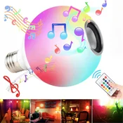 LED RGB Bluetooth sijalica sa zvučnikom
