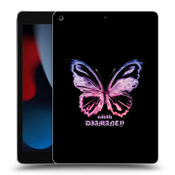 Crna silikonska maskica za Apple iPad 10.2 2021 (9. gen) - Diamanty Purple