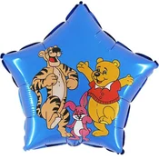 Grabo Folija balon z motivom medvedka Winnie the Pooh, rojstni dan, 45 cm