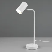 Trio Lighting Namizna svetilka Marley, bela, višina 45 cm, kovinska - Dnevna soba/jedilnica - Sodobni - bela mat barva - Kovina