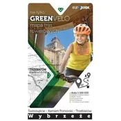 Pilot Obala: Świnoujście - Kamień Pomorski - Kołobrzeg. Turistični zemljevid kolesarskih poti. Ne samo Green Velo.