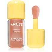 AMUSE Banana Lip Oil bananovo olje za ustnice odtenek 08 Soy Latte 4.5 ml
