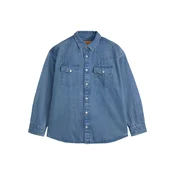 LEVIS  Srajca DENAMORE WESTERN moder denim