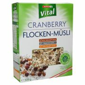 MÜSLI BRUSNICA SPAR VITAL, 500G