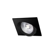 LED ugradno plafonsko svetlo LED/18W/230V 3000K 11,5x11,5 cm crno