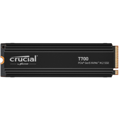 Crucial T700 NVMe SSD, PCIe 5.0 M.2 Typ 2280 - 4 TB mit Kühlkörper CT4000T700SSD5