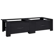 Pedestal za perilicu rublja 2 pcs Crna 127 x 54,5 x 32,5 cm
