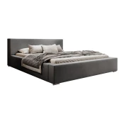 Postelja Martinez 116 (Magic Velvet 2217) Zakonske, Siva, 140x200, Blago, Posteljno dno, 175x239x86cm