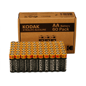 Kodak XTRALIFE alkaline AA battery (60 pack)