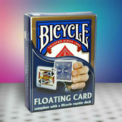 Floating Card Bicycle Deck BlueFloating Card Bicycle Deck Blue