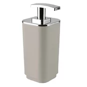 SEVENTY Dozator za milo, bež - Bež - 66x161x71 mm - Gedy - SEVENTY - 24 - Plastika - Dozator za milo - Kvadratni - 66 - 161 - 71 - 14
