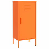 Vidaxl omara za shranjevanje oranžna 42,5x35x101,5 cm jeklo