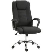 Homestar Pisarna stol 62x76x110-119 cm Črna