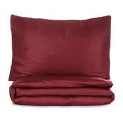 Bordo rdeča enojna posteljnina 200x140 cm Elegant – Mijolnir