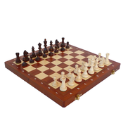 MADON Preklopivi drveni šah 35x35 cm