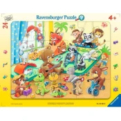 Ravensburger Puzzle Animal Kindergarten 24 kosov